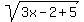 sqrt%283x-2%2B5%29