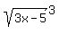 sqrt%283x-5%29%5E3
