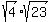 sqrt%284%29%2Asqrt%2823%29