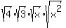sqrt%284%29%2Asqrt%283%29%2Asqrt%28x%29%2Asqrt%28x%5E2%29