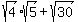 sqrt%284%29%2Asqrt%285%29%2Bsqrt%2830%29