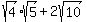 sqrt%284%29%2Asqrt%285%29+%2B+2sqrt%2810%29