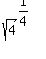 sqrt%284%29%5E%281%2F4%29%29