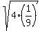 sqrt%284%2A%281%2F9%29%29