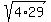 sqrt%284%2A29%29
