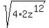 sqrt%284%2A2z%5E12%29