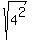 sqrt%284%5E2%29