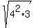 sqrt%284%5E2%2A3%29