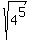 sqrt%284%5E5%29