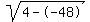 sqrt%284--48%29
