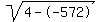 sqrt%284--572%29