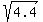 sqrt%284.4%29