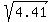 sqrt%284.41%29