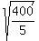 sqrt%28400%2F5%29