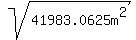 sqrt%2841983.0625m%5E2%29