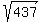 sqrt%28437%29