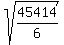 sqrt%2845414%2F6%29