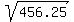 sqrt%28456.25%29