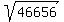 sqrt%2846656%29