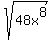 sqrt%2848x%5E8%29