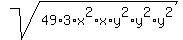 sqrt%2849%2A3%2Ax%5E2%2Ax%2A+y%5E2%2Ay%5E2%2Ay%5E2%29+