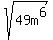 sqrt%2849m%5E6%29