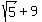 sqrt%285%29%2B9