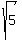 sqrt%285%5E%22%22%29