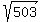 sqrt%28503%29