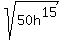 sqrt%2850h%5E15%29