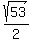 sqrt%2853%29%2F2