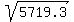 sqrt%285719.3%29