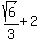 sqrt%286%29%2F3+%2B+2
