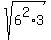 sqrt%286%5E2%2A3%29