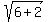 sqrt%286+%2B+2%29