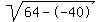 sqrt%2864--40%29