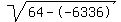 sqrt%2864--6336%29