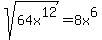 sqrt%2864x%5E12%29=8x%5E6