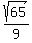 sqrt%2865%29%2F9
