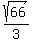 sqrt%2866%29%2F3