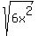 sqrt%286x%5E2%29