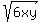 sqrt%286xy%29