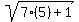 sqrt%287%285%29%2B1%29