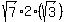 sqrt%287%29%2A+2%28sqrt%283%29%29
