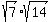 sqrt%287%29%2Asqrt%2814%29