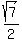 sqrt%287%29%2F2