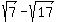 sqrt%287%29-sqrt%2817%29