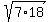 sqrt%287%2A18%29