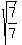 sqrt%287%2F7%29