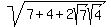 sqrt%287+%2B+4+%2B+2sqrt%287%29sqrt%284%29%29